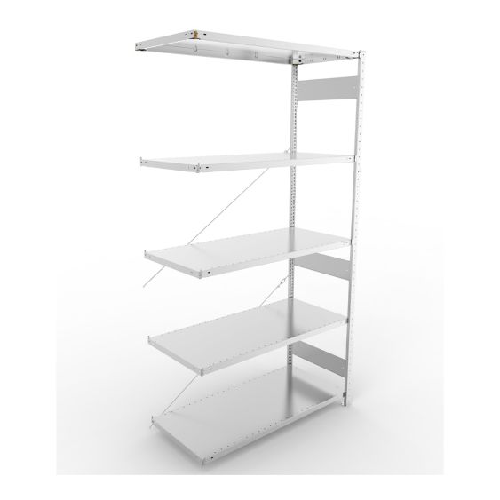 Legbordstelling META 230 kg Aanbouwsectie 250x130x60 cm - 4