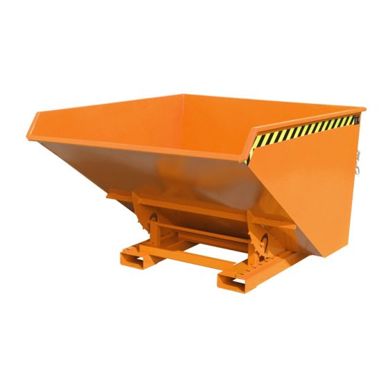 Kantelbak Bauer Gelakt Staal Oranje 1700 Liter