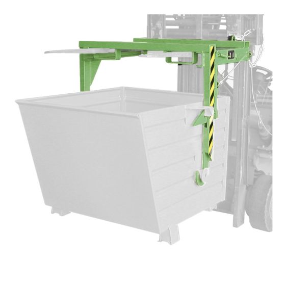 Traverse Bauer Groen voor Stapelbare Kantelbak 550 Liter