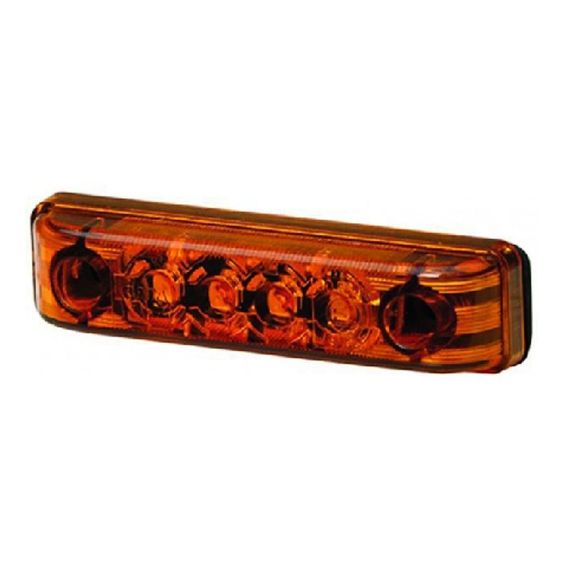 LED Zijmarkeringslicht Aspöck 12/24V 0,15 m Kabel