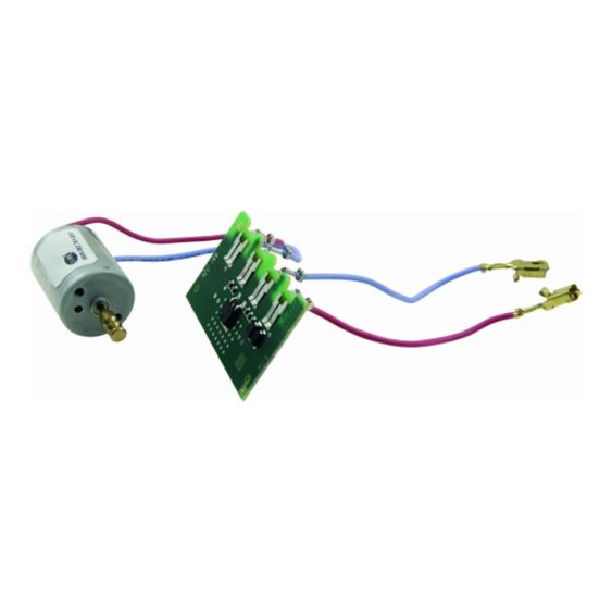 Elektrische Motor voor Zwaailamp KL7000 Hella 12/24V