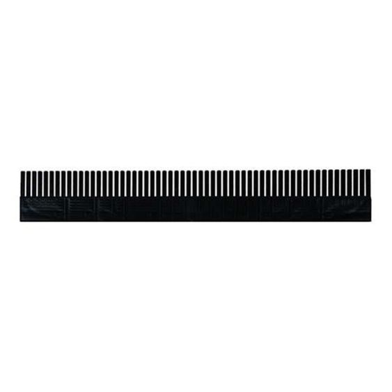 Vakverdeelstrips 1150 x 150 x 5 mm Kunststof Zwart