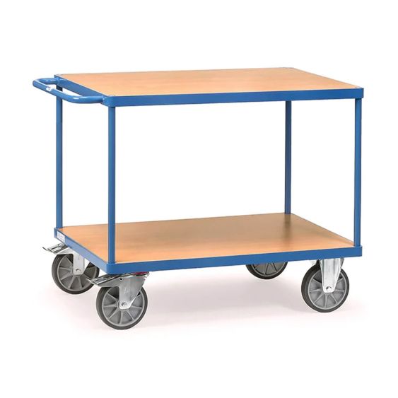 Tafelwagen staal 600 kg 1000x700 mm - 2 etages