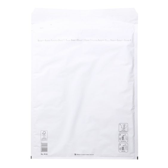 Luchtkussenenveloppen K10 Wit 350 x 470 mm