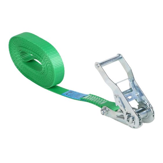 Eindloze Spanband 25 mm 1,5 ton 2M Groen