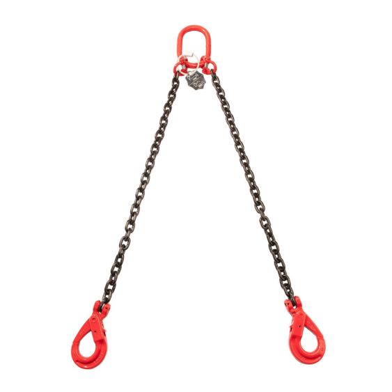 Hijsketting 2-sprong 10 mm met Veiligheidshaak 3 meter