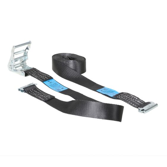 Spanband 50 mm 2 ton 5M Zwart met Sleufgatfitting