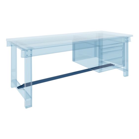 Voetensteun voor werktafel BL150 1500 mm