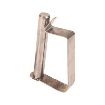 Borgpen met RVS Veerclip